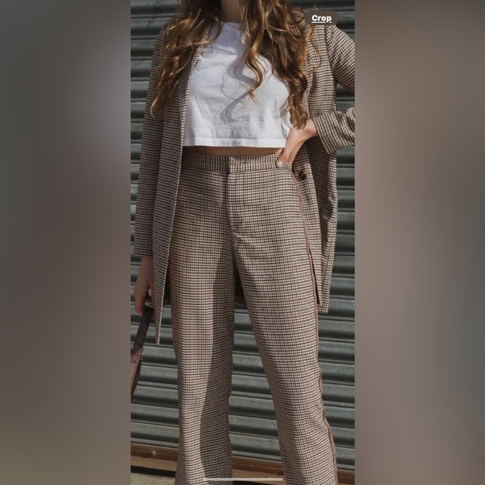 Women’s Steve Madden BB Dakota Houndstooth Pants Size 4